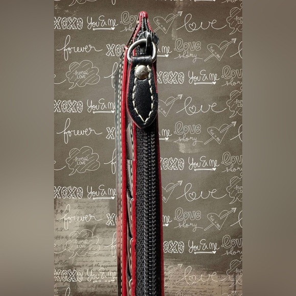 LODIS Black Leather Audrey Long Stacker Card Case  NWOT - Picture 4 of 7